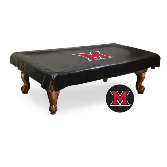 7' Miami University (OH) Pool Table Cover