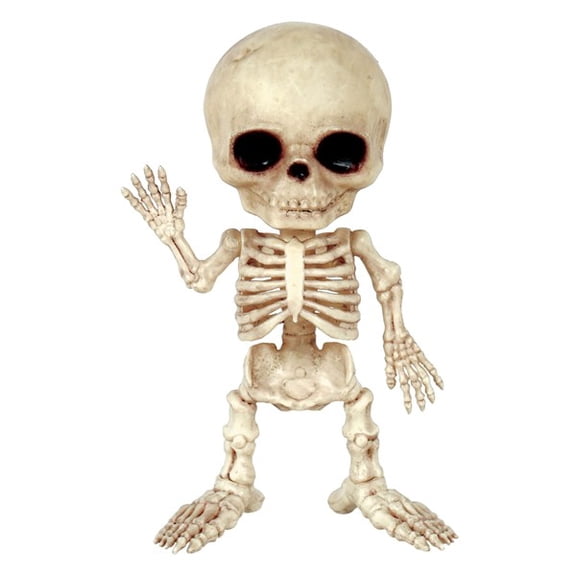 7" Mini Skeleton Halloween Prop | Skeleton Decorations