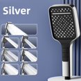thumbnail image 1 of 7 Modes Large Shower Head Adjustable One Key Stop Bathroom High-pressure Water-saving Shower Mixer Nozzles Bathroom Accessories (silver), 1 of 7