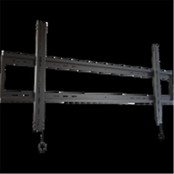 7 New Robust Series Flat Mount For Large Format 70 to 90 In. Tv With Horizontal Adjustment