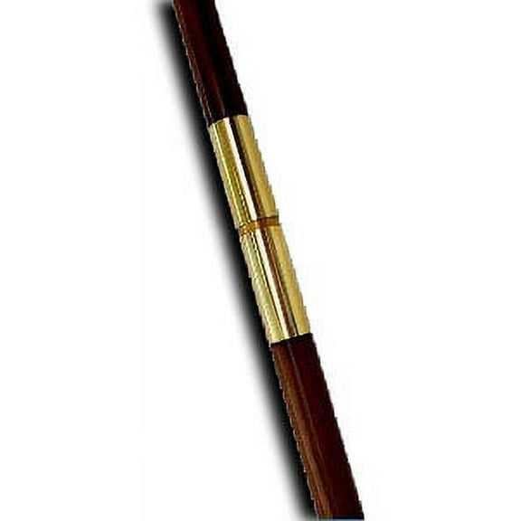 7' Oak Finish Hardwood Pole
