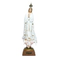 thumbnail image 1 of 7" Our Lady of Fatima Statue - Hand Painted (Painted Eyes), 1 of 1