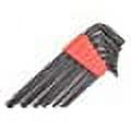 7 PC Ball Point Hex Key Set Allen Wrench with Holder Handy Tool Carbon Steel