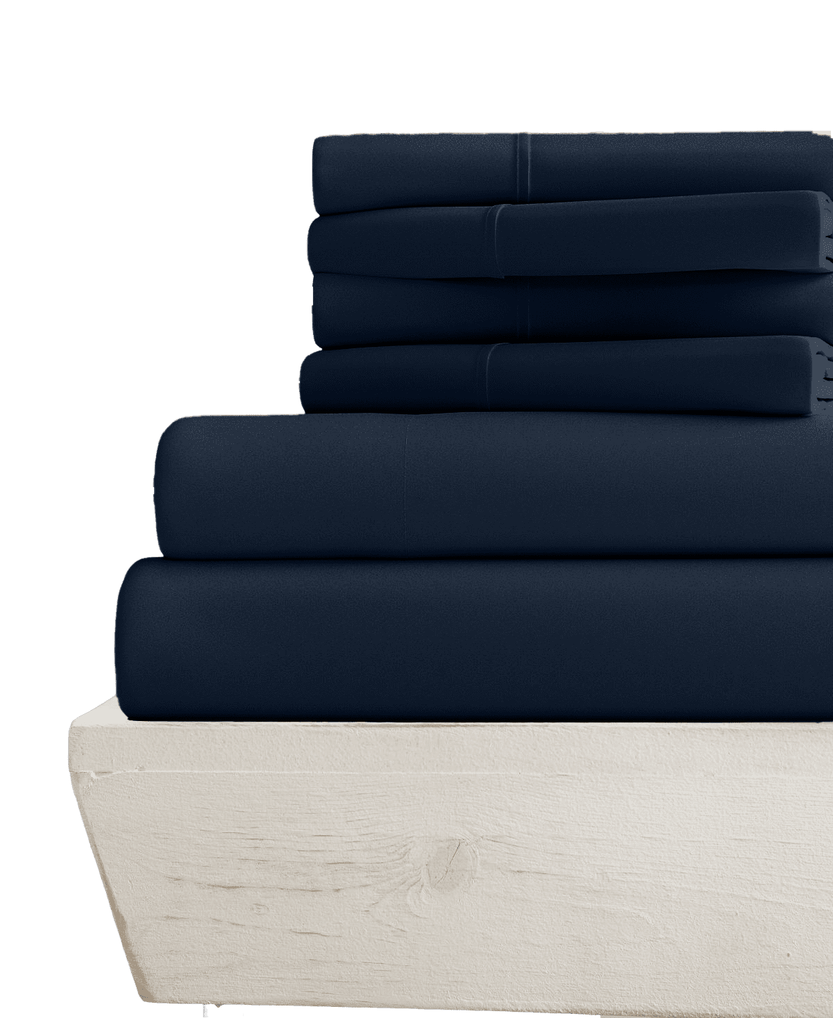 7PC Split King Giza Sheets for Adjustable Bed (Extra Pillowcases