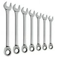 thumbnail image 1 of 7 PIECE RATCHETING WRENCH SET HIGH ACCESS METRIC, 1 of 2