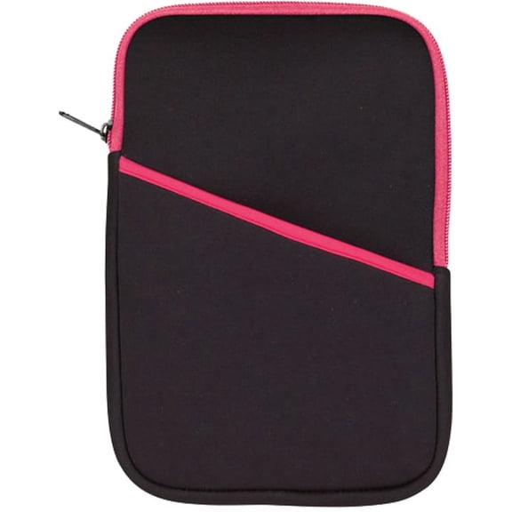 7” PINK NEOPRENE TABLET ZIP SLEEVE
