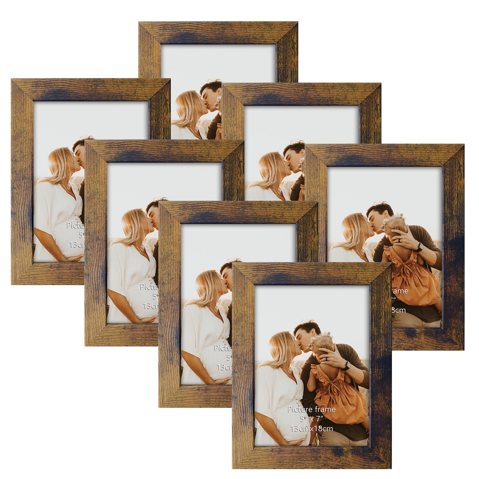 Mainstays 5x7 Chunky Baroque Picture Frame