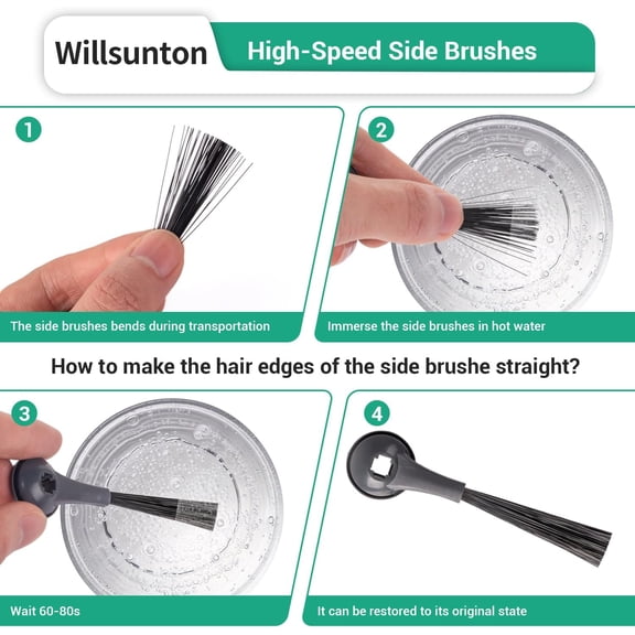 7 Pack AV2501S Accessories Kit Replacement for Shark AI AV2501S AV2501AE RV2502AE RV2520AOUS AV2510AOUS AV2511AE RV2610WA AV2610WA AI Ultra 2- in-1 Robot Vacuum Cleaner Filters