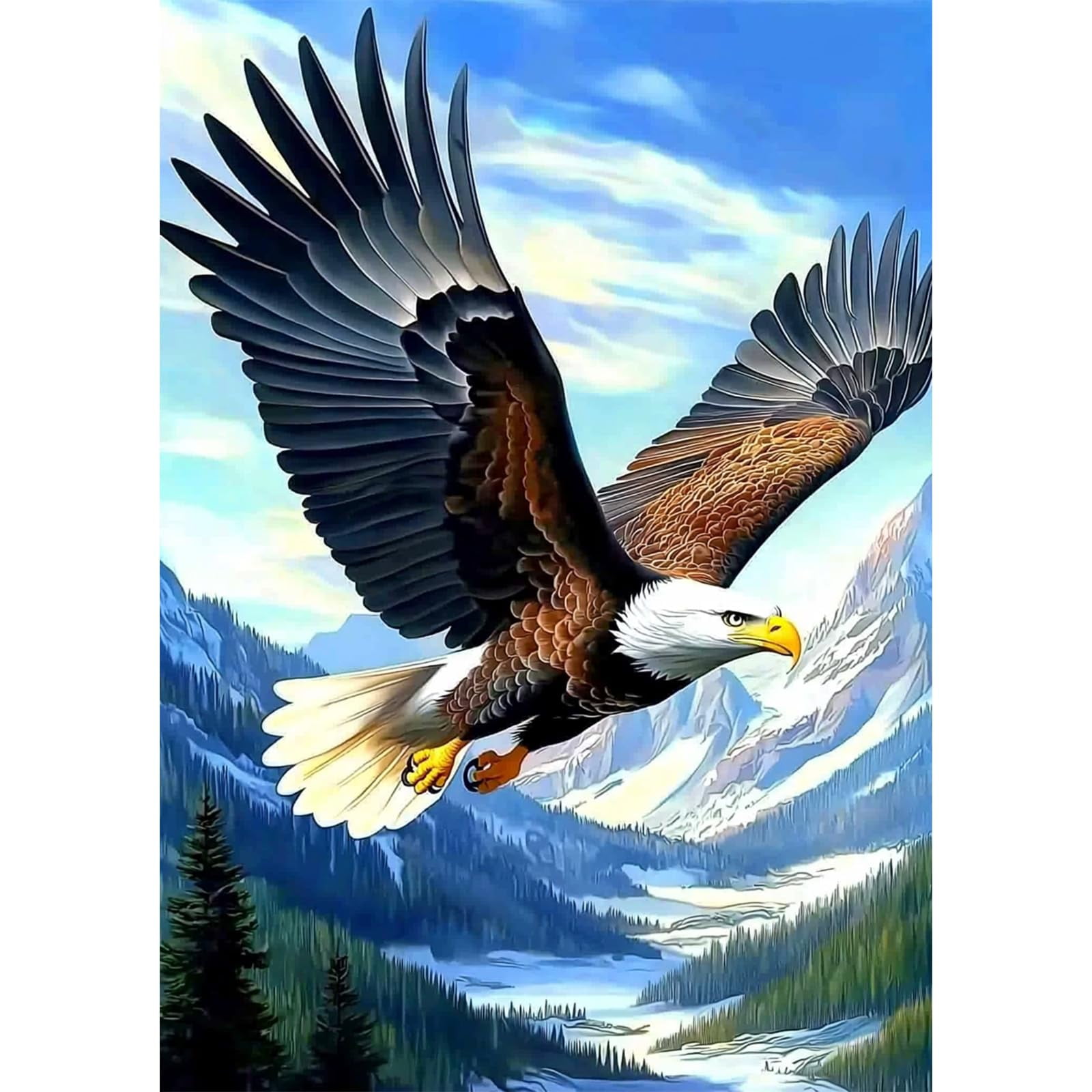 5D Dragon Diamond Art Kits for Adults, Dragon Diamond Painting Kits for ...