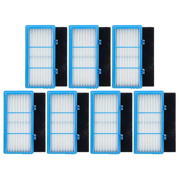 7 Pack HEPA Filters and Carbon Booster Sheets Replacement Parts HAPF30AT Compatible with Holmes AER1 Air Purifiers