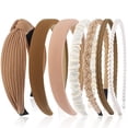 thumbnail image 1 of 7 Pack Headbands for Women, Cute Girls Hair Accessories Multi Style, Fashion Headbands, 1 of 7