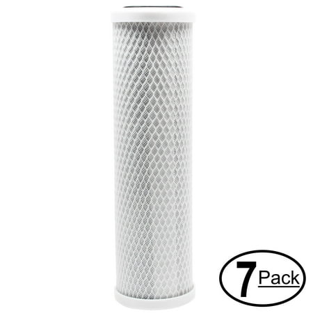 7-Pack Replacement for Rainsoft Ultrefiner UF22 Activated Carbon Block Filter - Universal 10 inch Filter for Rainsoft Ultrefiner UF22 Three Stage RO System - Denali Pure Brand price history and forecast - Denali Pure