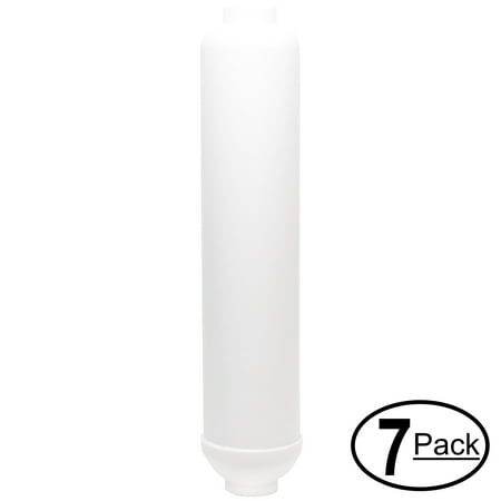 7-Pack Replacement for iSpring RCC7D Inline Filter Cartridge - Universal 10-inch Cartridge for iSpring 123Filter 6-stage RO System - Denali Pure Brand