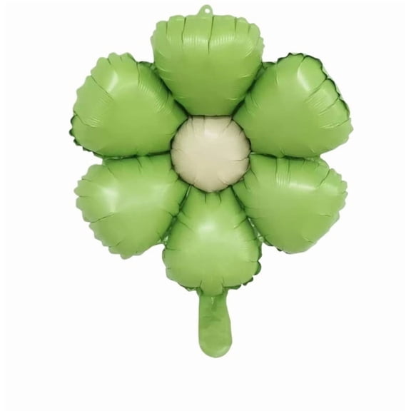 7-Pack Smiley Cartoon Daisy Balloons - Cheerful Sunflower Party Decorations for Birthdays and Celebrations