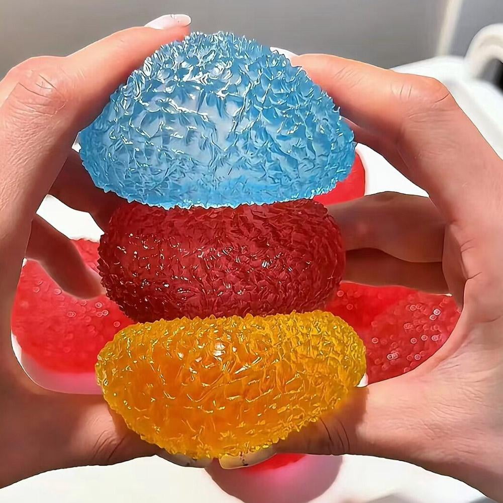 7 Packs Mini Stress Balls,High Density Solid Toys, 1.6" Sensory Fidget for Classroom, office