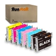 thumbnail image 1 of 7 Packs Replacement for T048 Ink Cartridge use for Epson Stylus Photo R200 R220 R300 R300M R320 R340 RX500 RX600 RX620 Printer (2BK/C/M/Y/LC/LM), 1 of 6