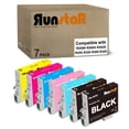 thumbnail image 1 of 7 Packs Replacement for T048 Ink Cartridge use for Epson Stylus Photo R200 R220 R300 R300M R320 R340 RX500 RX600 RX620 Printer (2BK/C/M/Y/LC/LM), 1 of 6