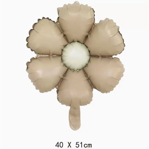 7 Packs of Cheerful Smiling Face Sunflower Balloons - Bright Daisy Decorations for Unforgettable Celebrations