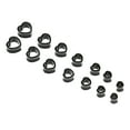thumbnail image 1 of 7 Pairs Acrylic Saddle Plug Tunnel Ear Gauges Earring 20mm, 1 of 6