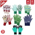 thumbnail image 1 of 7 Pairs Floral Garden Gloves for Women, Soft, Breathable Yard Work Gloves for Gardening, Weeding, Planting, With Claw, 1 of 6