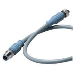 7" Pale Blue and Gray Maretron Micro Double-Ended Cord Set