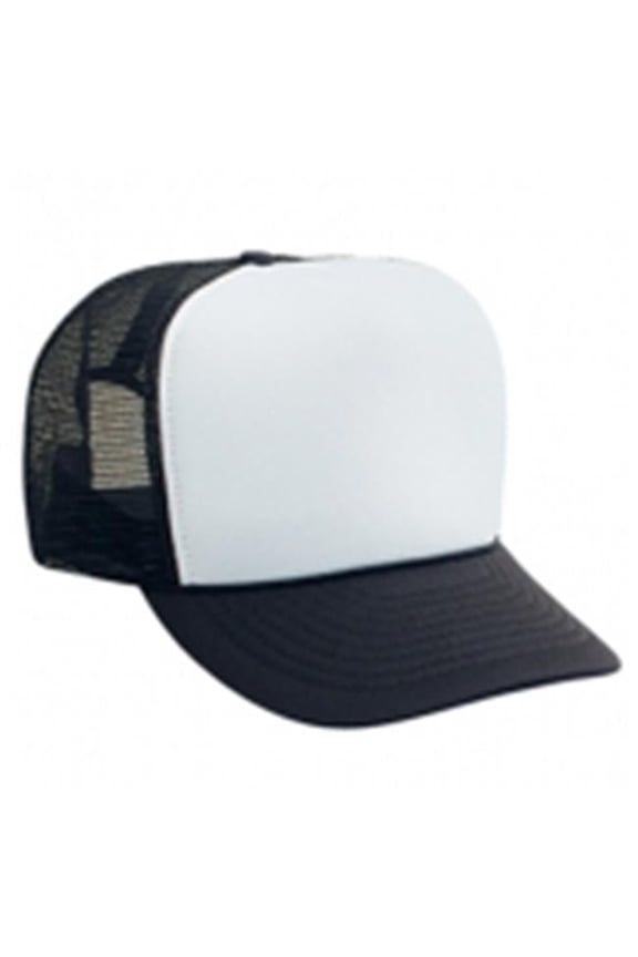 7 Panel Cotton Snapbacks - White