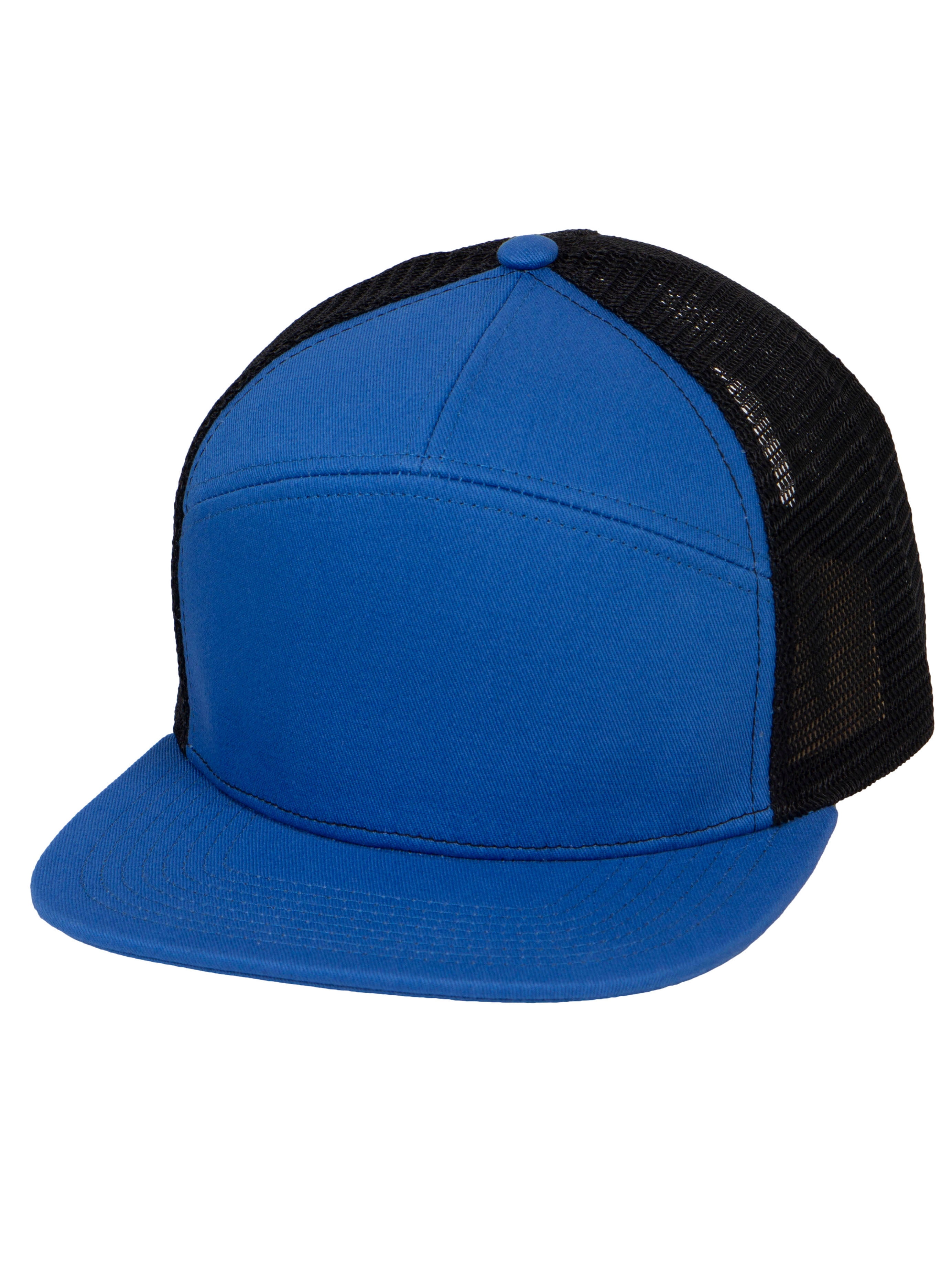 Flat Bill Performance Trucker Hat 7 Panel Unisex Snapback Limited Edition - 7 Panel Richardson Flat Bill Snap Back Hat  main image 4