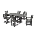 thumbnail image 1 of polywood traditional garden 7-piece outdoor dining set, 1 of 3