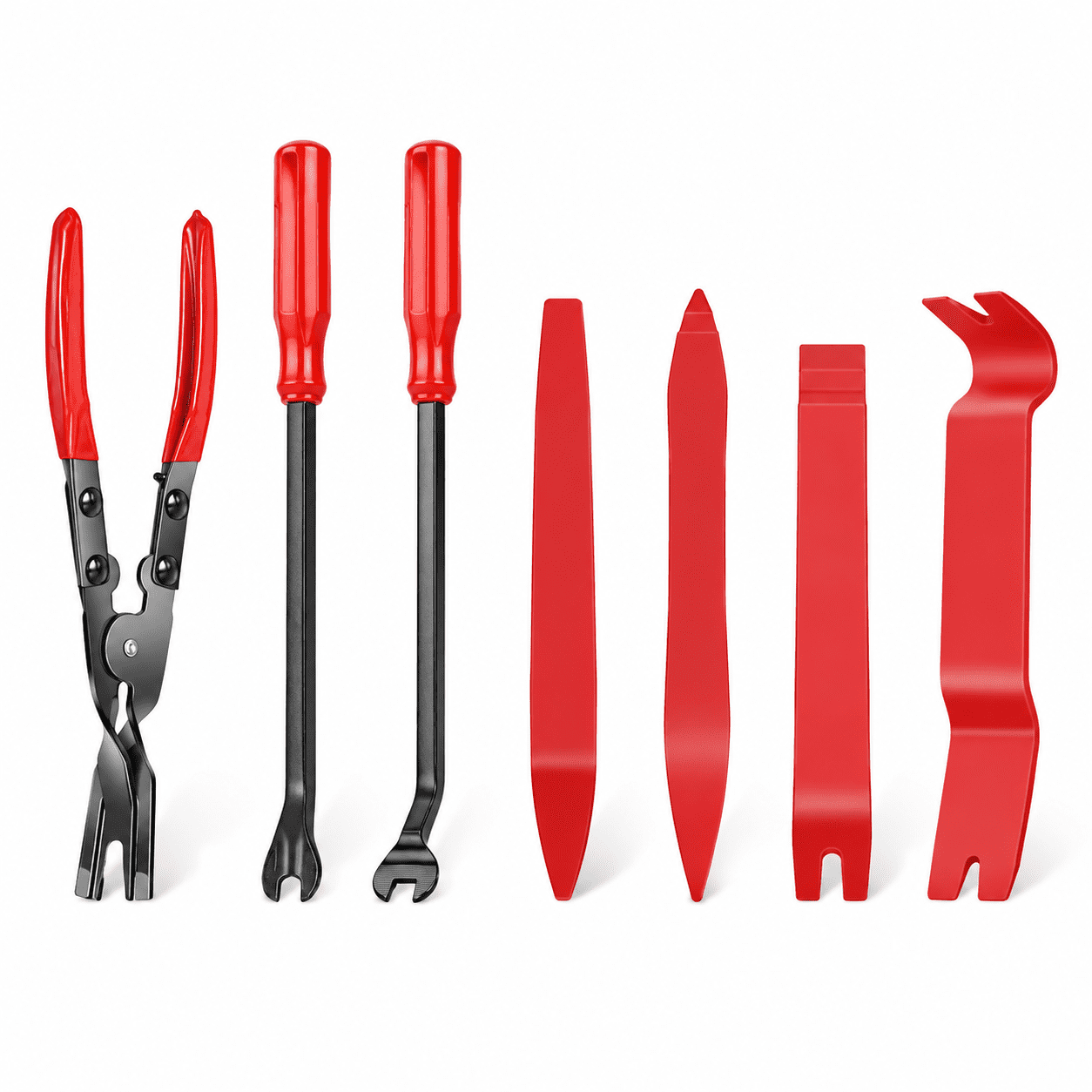 7 Pcs Auto Trim Removal Tool Kit - Plastic Trim Removal Pry Tool with ...
