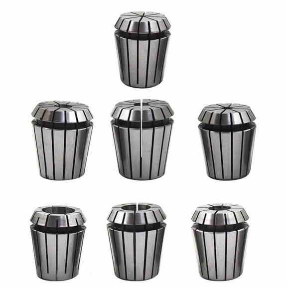 7 Pcs Er32 Spring Collet Set For Cnc Milling Lathe Engraving Machine