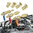 thumbnail image 1 of 7 Pcs HVAC Compact Ball Valves and Adapter Set for R134A R410A R12 R22 Systems, 1 of 9