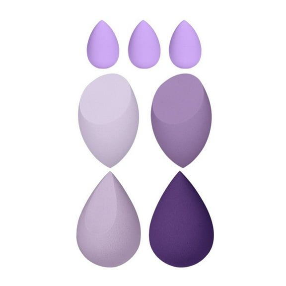 7 Pcs Makeup Sponge Set, Foundation Blending Beauty Sponge, Multi-colored Makeup Sponges