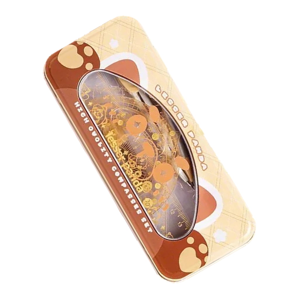 Capybara Compass Set 7 Pcs Ruler Set Lovely Capybara Geometry Set Protractor Compass for ...