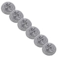 thumbnail image 1 of 7 Pcs Stainless Steel Wool Scrubber can Stall Handle, Scrubbing Scouring Pad, Steel Wool Scrubber Stainless Steel Scrubber Steel Wool Srubber for Scouring Stubborn Messes(Not Inclued Handle), Silver, 1 of 5