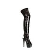 thumbnail image 1 of 7" Peeptoethigh High Sequined Boots., 1 of 7