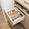 thumbnail image 1 of 7-Piece Braided Polyester Drawer Divider Set - Beige, 1 of 8