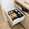 thumbnail image 1 of 7-Piece Braided Polyester Drawer Divider Set - Black, 1 of 7
