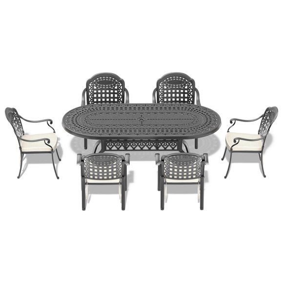 Oval Plastic Patio Table