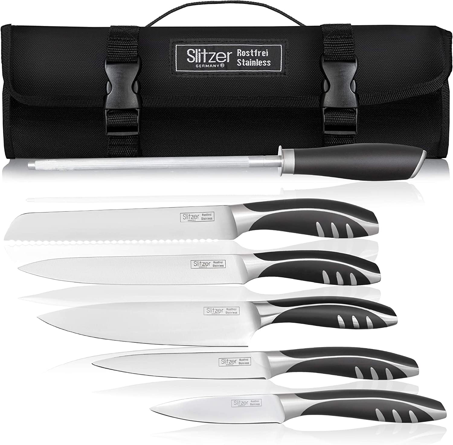 Maxam 7pc Slitzer Ger Cutlery Set.