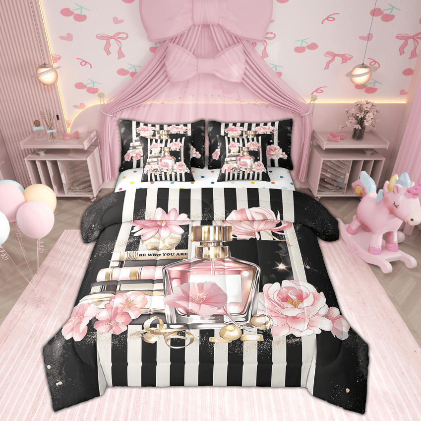 Breakfast In Bed Pyjama Set Pink