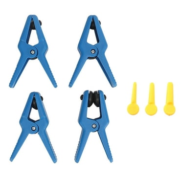 4-Pack Universal Nylon Brake Line Clamps - Prevent Fluid Leaks For Brake, Fuel & Power Steering Lines