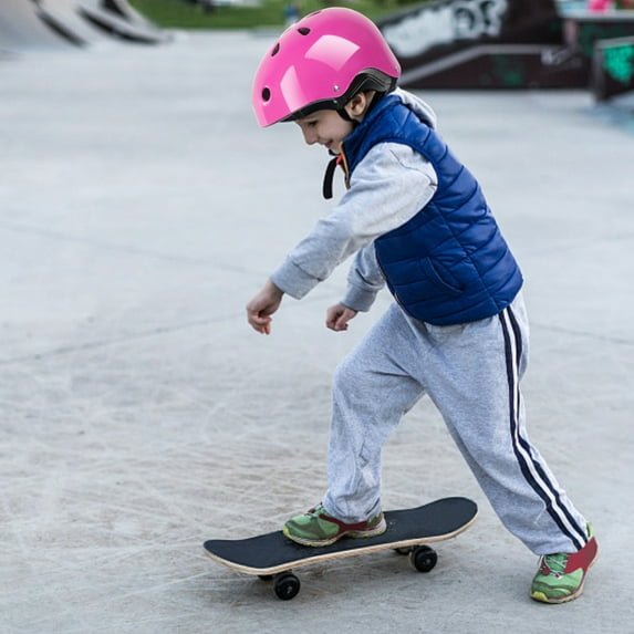 7 Piece Kids Helmet Knee Elbow Pad Set Protective Gear for Cycling Skating Biking Outdoor Sports Adjustable Safety Pads for Children Boys Girls Roller Skate Scooter Bike