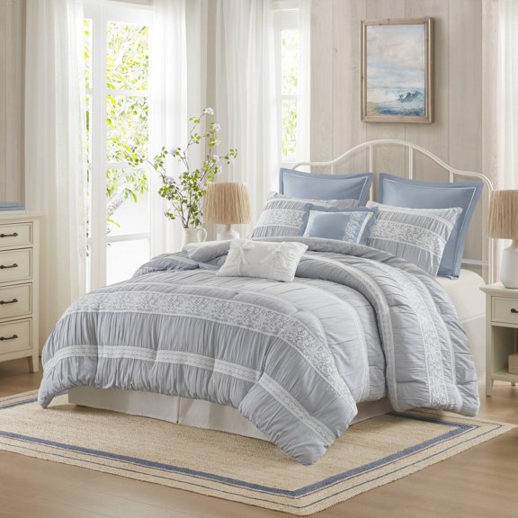 7- Piece King Jacquard Comforter Set