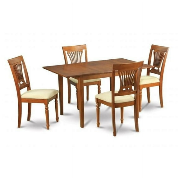 7 Piece Kitchen Dinette Set-Kitchen Tables and 6 Kitchen Chairs