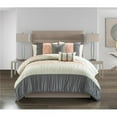 thumbnail image 1 of 7 Piece Mae Comforter Set, Blush - Twin Size, 1 of 1