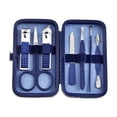 thumbnail image 1 of 7-Piece Manicure Tool Set – Stainless Steel Nail Cutter Kit with Case, for Family Use, 1 of 10