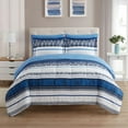 thumbnail image 1 of 7 Piece Mediterranean Bed in a Bag Comforter & Sheet Set Full, 1 of 6