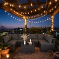 thumbnail image 1 of 7 Piece Outdoor Patio Furniture Set Rattan Wicker Sofa Set With Coffee Table,Grey, 1 of 9