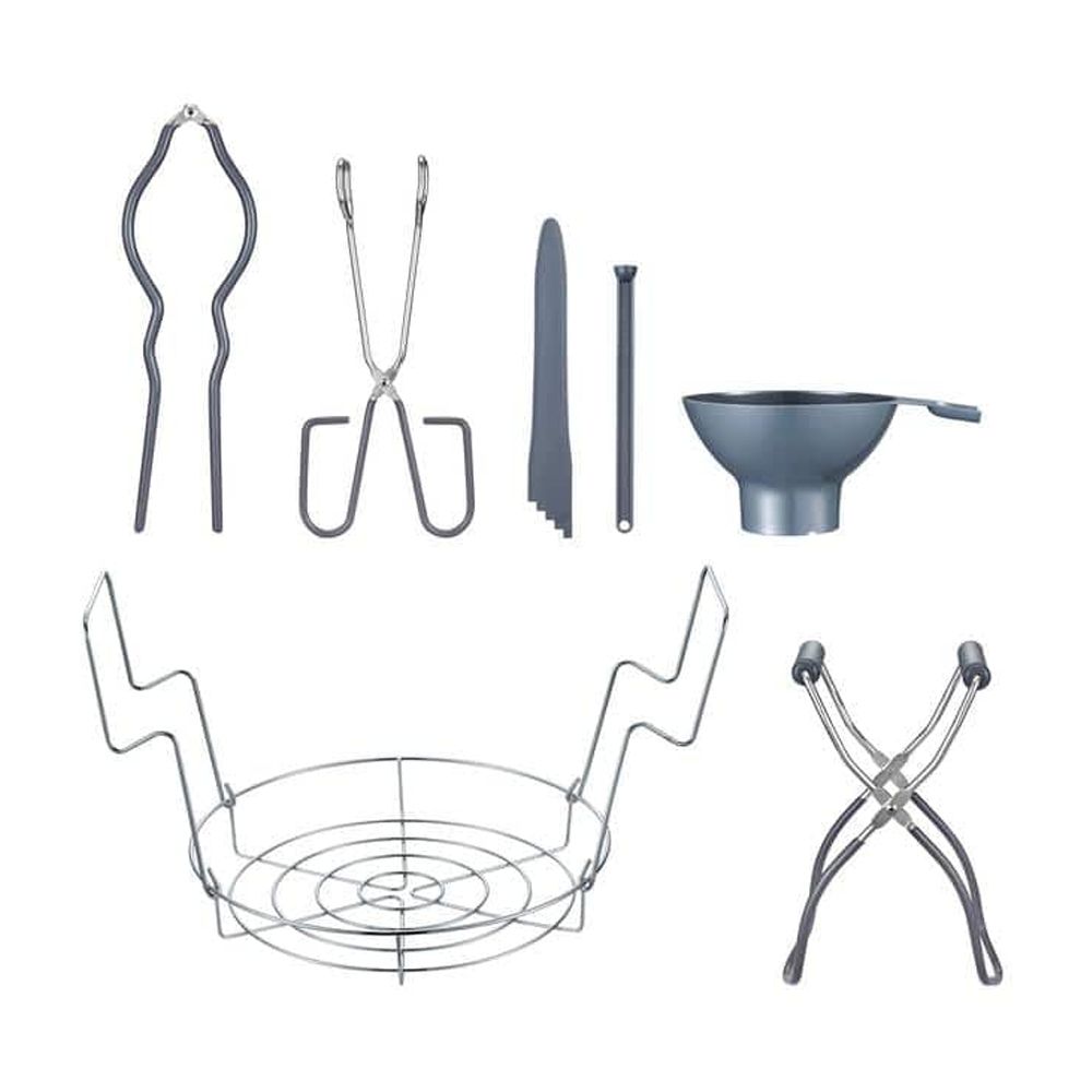 7 Piece Premium Stainless Steel Canning Cookware Set Starter Kit with