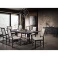 thumbnail image 1 of 7 - Piece Rectangular Dining Table Set / Ideal for Entertaining Guests, 1 of 6